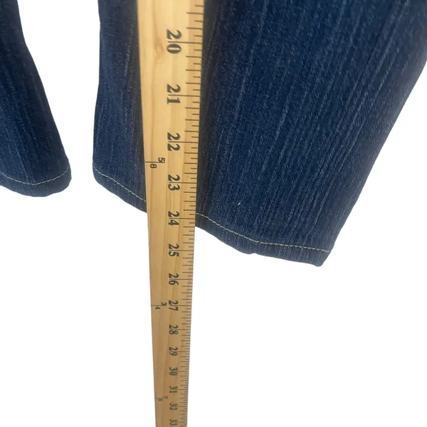 BKE Women's Size 28 Sabrina Western Medium‎ Wash Capri Jeans - Image 13