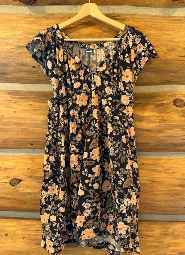 Old Navy Floral Dress size Large - Image 2