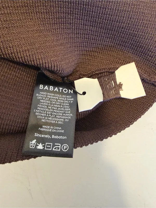 Aritzia Babaton Sculpt Knit Criss Cross Cropped Tank Brown Size Medium - Image 6