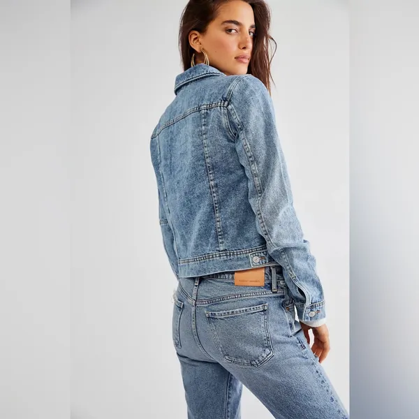 ❤️Free People Rumors Denim Jacket - Image 2