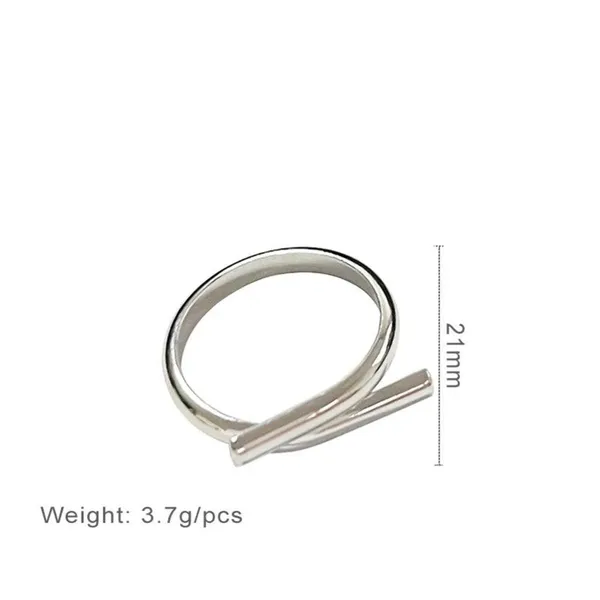 Boutique Unisex Wrap Ring | 925‎ Sterling Silver Adjustable Band - Image 7