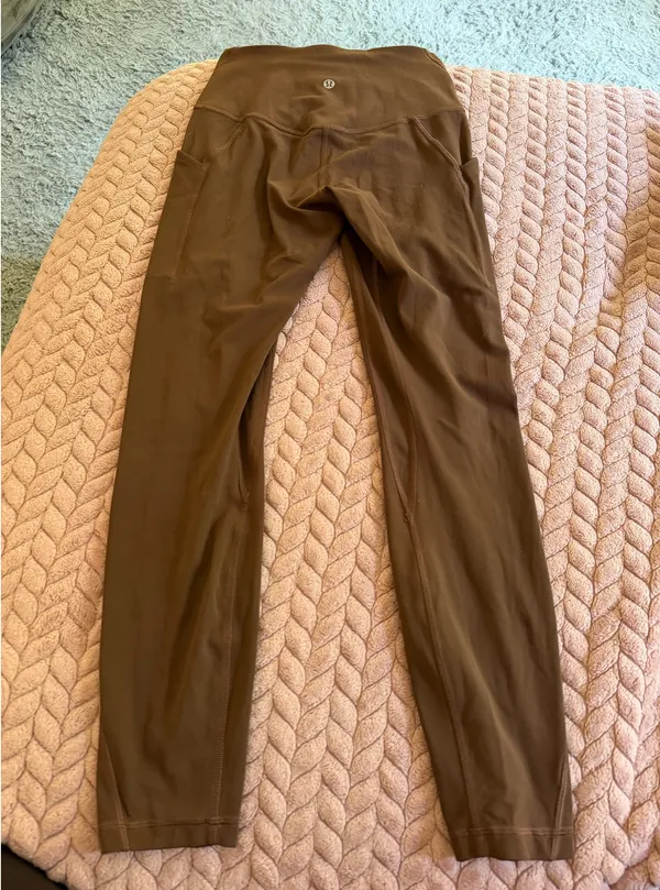 Lululemon Roasted Brown Align High-Rise Leggings with Pockets 25" - Image 7