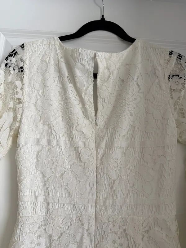 Lulus Cream Lace Jumpsuit - Image 5