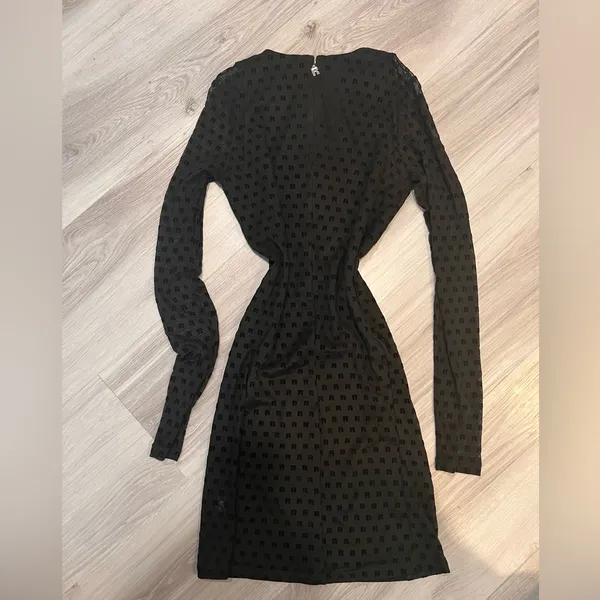 NWT RÓTATE Elegant Black‎ Polka Dot Dress It’s very pretty - Image 4