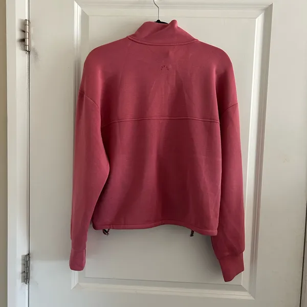 Varley Dusty Rose Half-Zip Turtleneck Pullover - Image 7