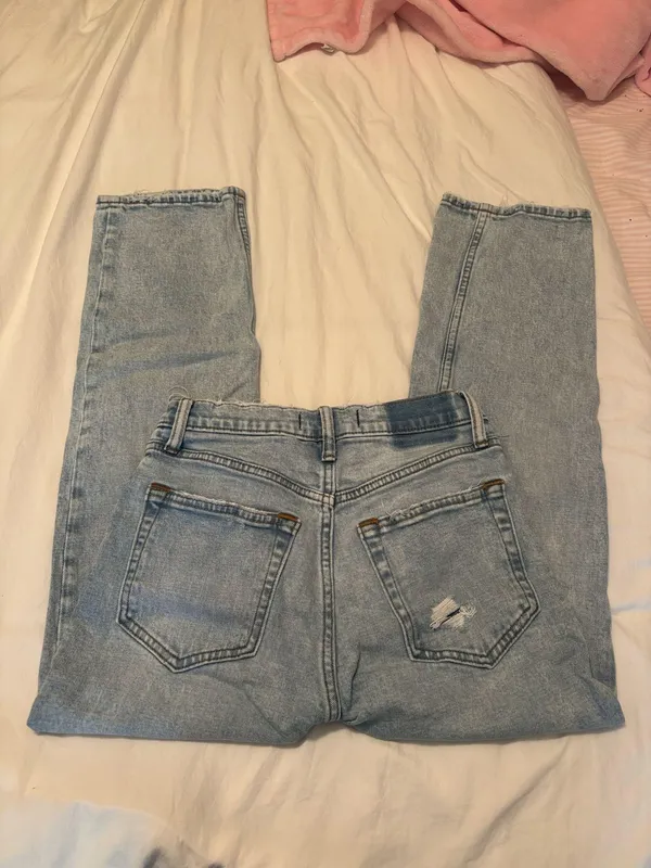 Abercrombie Jeans Ultra High-Rise Ankle Straight - Image 2