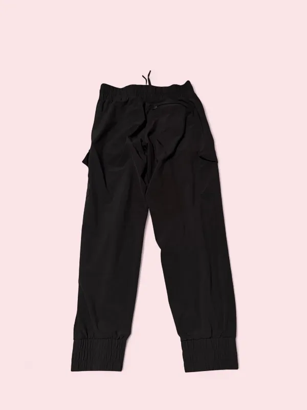 all in motion Black Cargo Jogger Pants with Drawstring Waist - Image 2