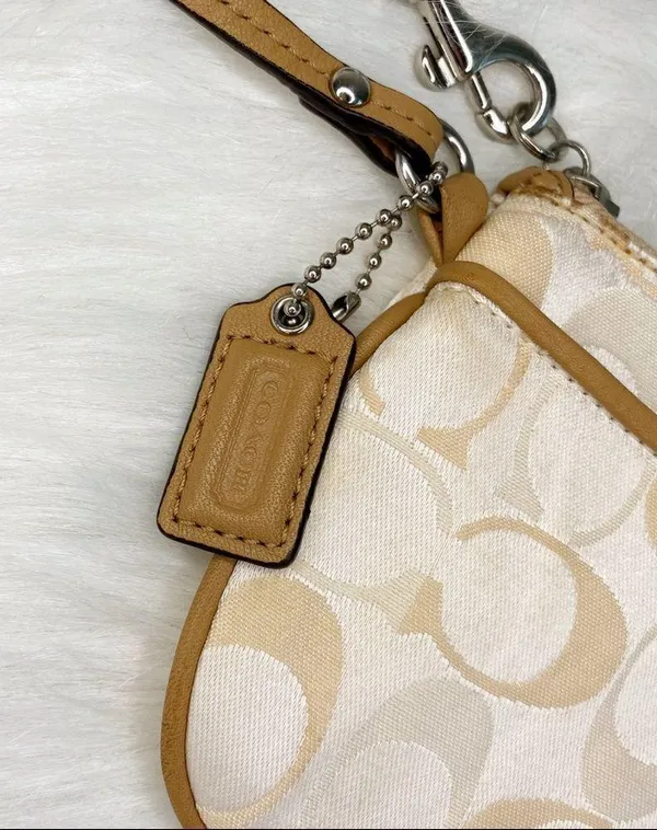 Coach Signature Wristlet - Image 4