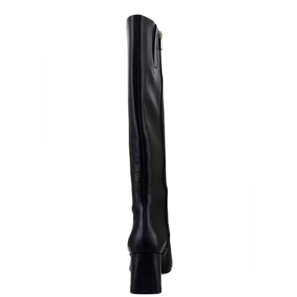 Jessica Simpson Black Knee-High Leather Women's Boot Size 9.5 Wide Calf - Image 5