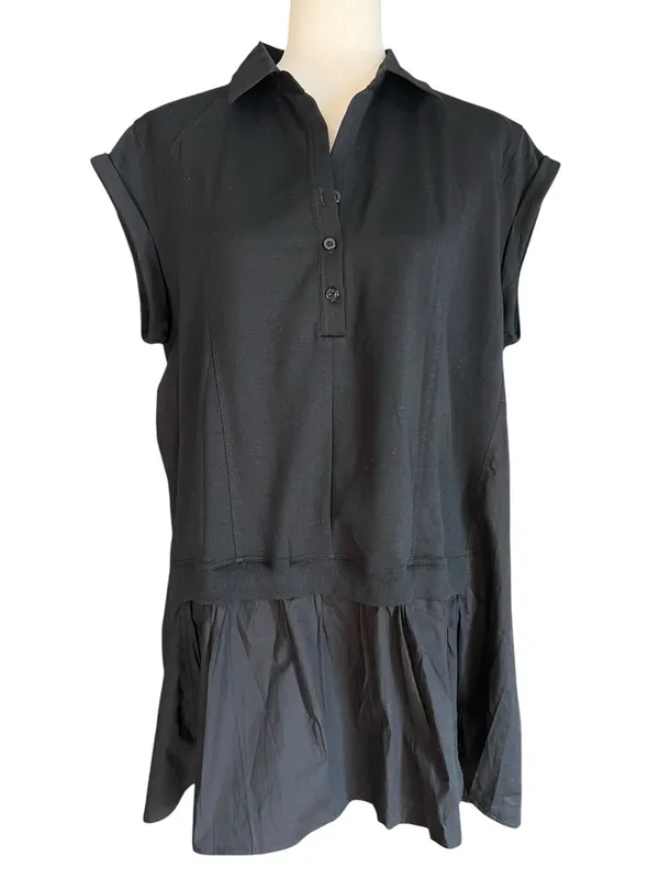 Womens Amazon Casual Summer Tshirt Dresses Black Size 8 - Image 2