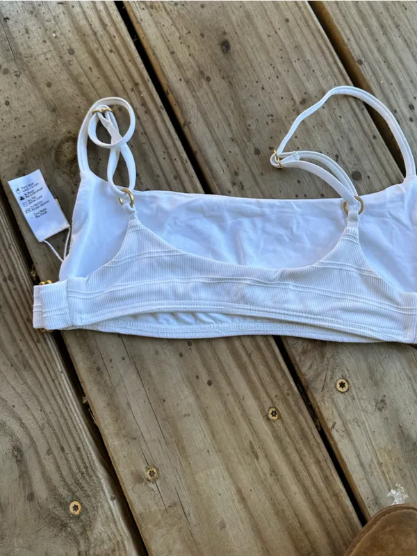 NWOT L*Space piper ribbed bikini top - Image 2