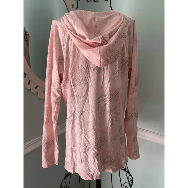 SMARTWOOL Merino 150 Wool Pattern‎ Hoody Long Sleeve Shirt Top Pink Small Base - Image 2