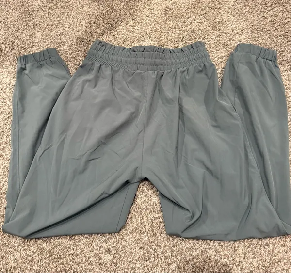 Mono B Green Paper Big Waist Joggers - Image 2