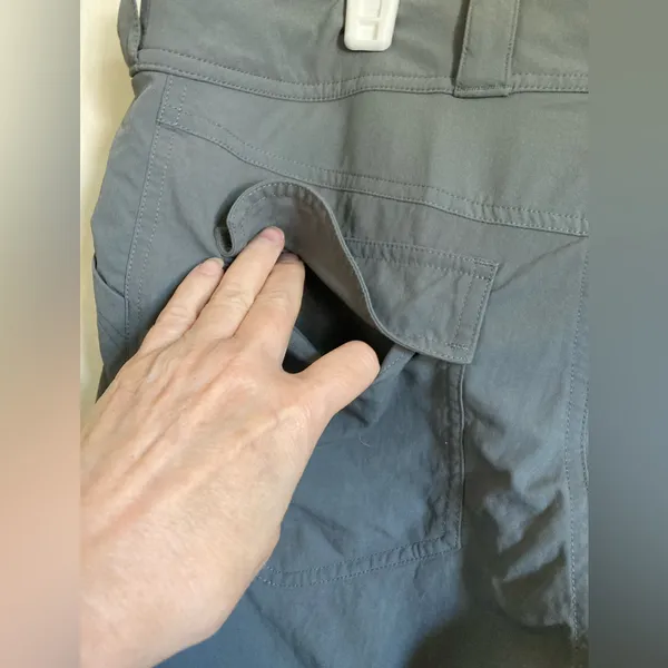 REI Co-op Screeline Gray Lightweight Outdoor Hiking Pants - Image 12