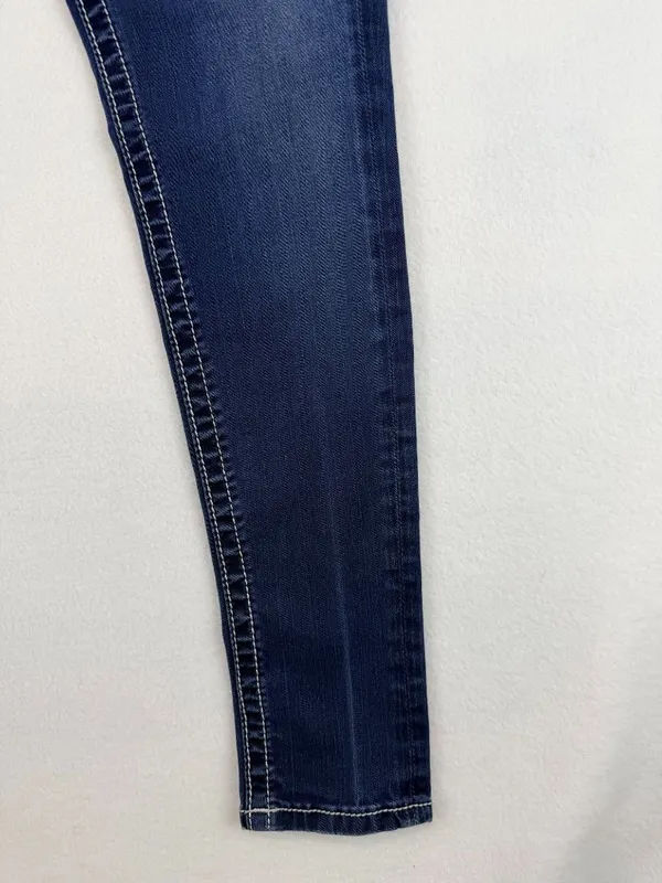 Miss Me Signature Super Skinny Jeans Women’s Size 27 Blue Stretch Denim - Image 14