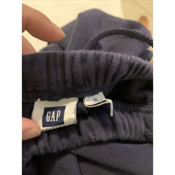 Gap Men's trousers, fitted at the ankle, navy blue Cotton Size XXL - Image 4