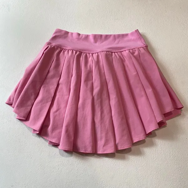 OFFLINE by Aerie Real Me Pink Pleated Tennis Skirt Skort XS - Image 4