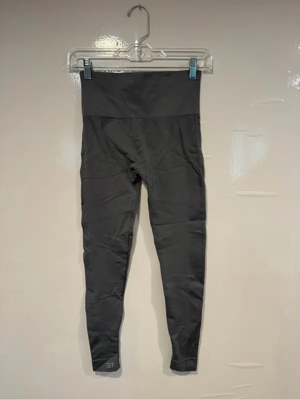 Set Active High-Waist Grey Leggings - Image 4
