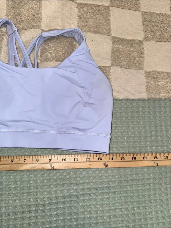 Lululemon Free‎ to Be Elevated Bra *Light Support, DD/DDD(E) Cup Pastel Blue 10 - Image 2