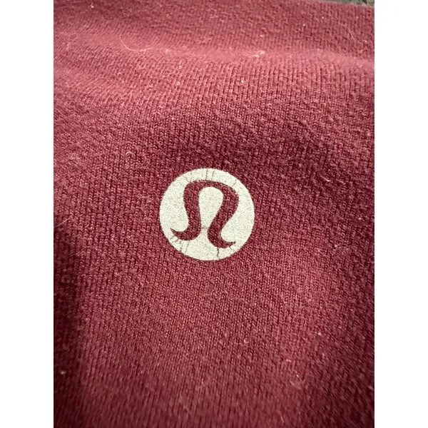 Lululemon Burgundy High Rise Leggings Womens Size 6 Maroon‎ Yoga Pants 3599 - Image 4