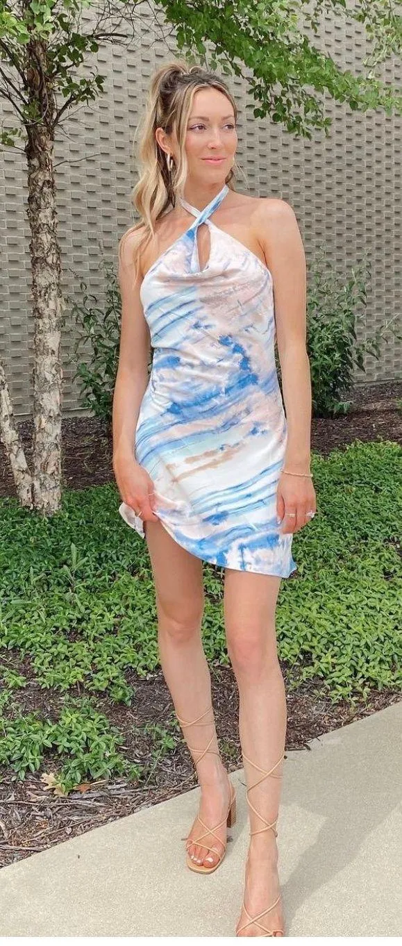 Goodnight Macaroon Silk Dress - Image 2