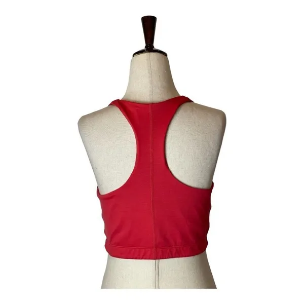 Outdoor‎ Voices Sports Bra Women Medium Red Racerback TechSweat Crop Tank Top - Image 6