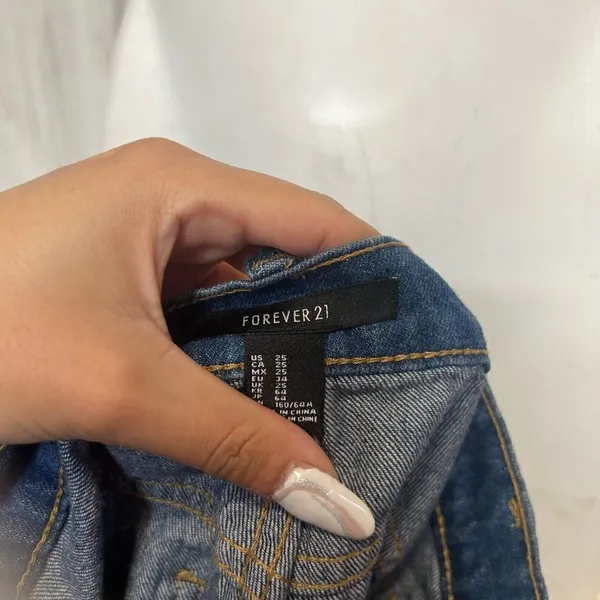 Jean shorts Blue Size 25 - Image 5