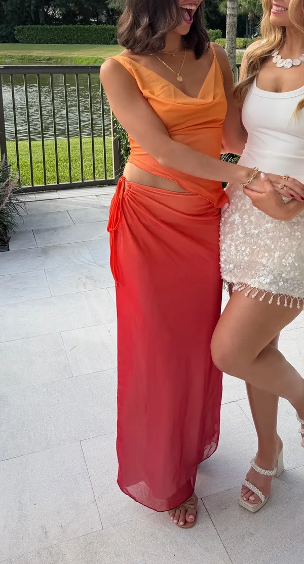 Orange ombré set Size XS - Image 2