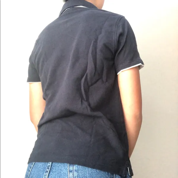 vintage velocity black polo golf tee - Image 3