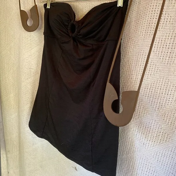 White Stag Bathing‎ Suit Tankini Top Black - Image 2