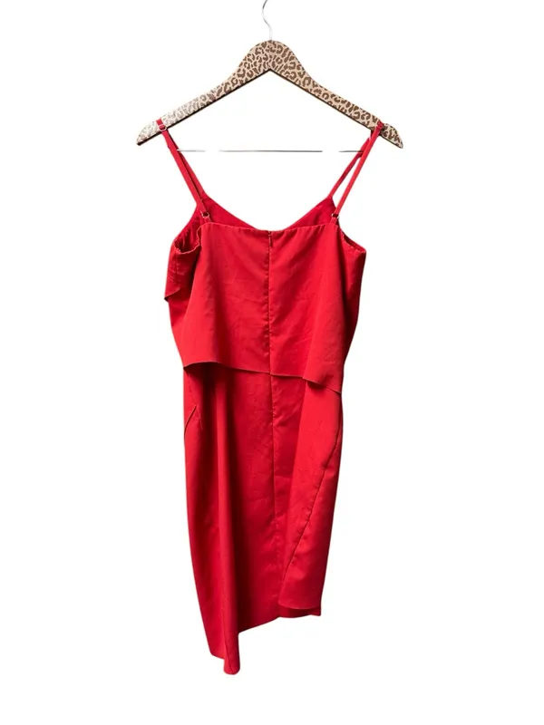 Elliatt x Revolve The Shot Tulip Sleeveless Mini Dress Cutout Red Small - Image 3