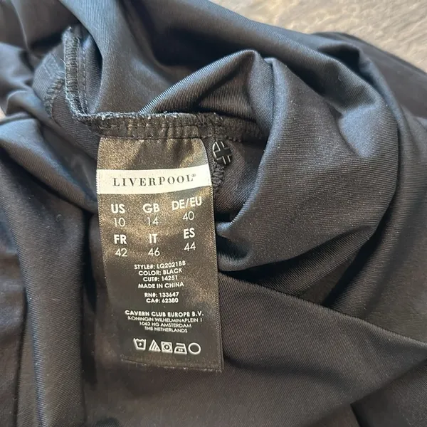 Liverpool 10 Reagan Black Maternity‎ Skinny Pant - Image 6
