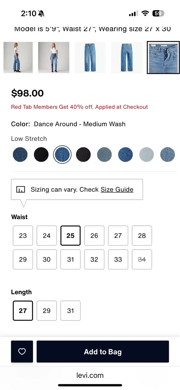 Levi’s Ribcage Straight Ankle Jeans - Image 6