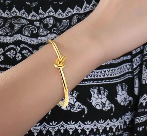 Stainless steel trendy round bracelet - Image 2