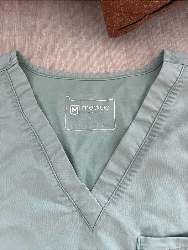 Mediclo Scrub Set sage Green - Image 3