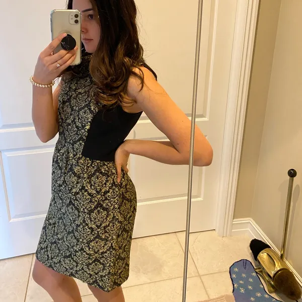 Gold and Black Dress - Image 2