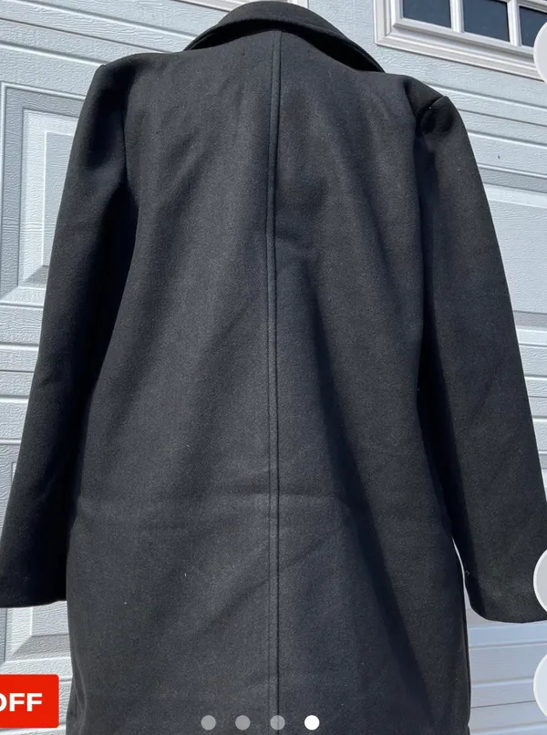 Carmen Coat Gray Size L - Image 4