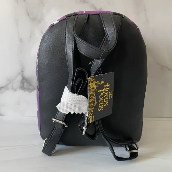 Hot Topic Bioworld x Hocus Pocus Icons Mini Backpack- Purple- NWT - Image 7