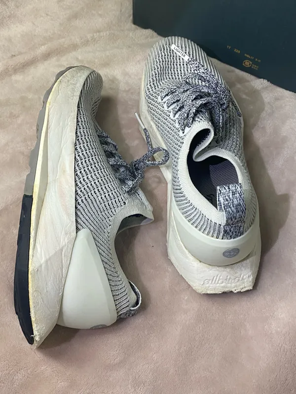 Allbirds Tree Flyer Running Shoes Blizzard Women’s Size 6.5 - Image 5