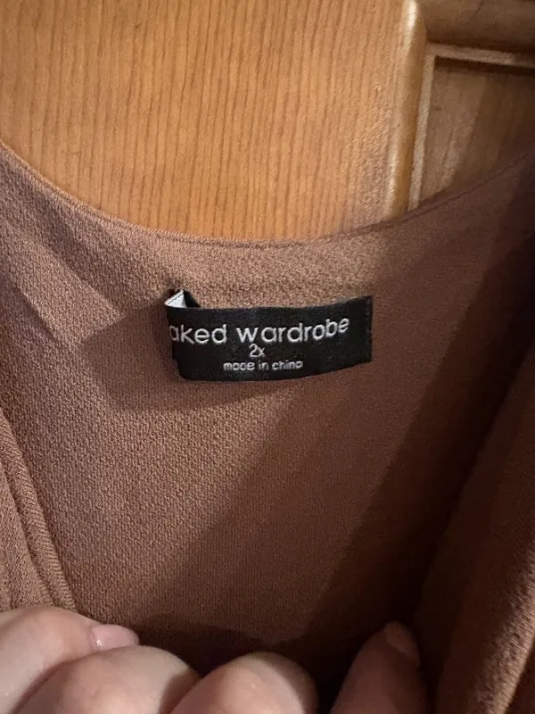 Naked wardrobe Size 2 X Sleeveless Bodycon Tank Dress - Image 2