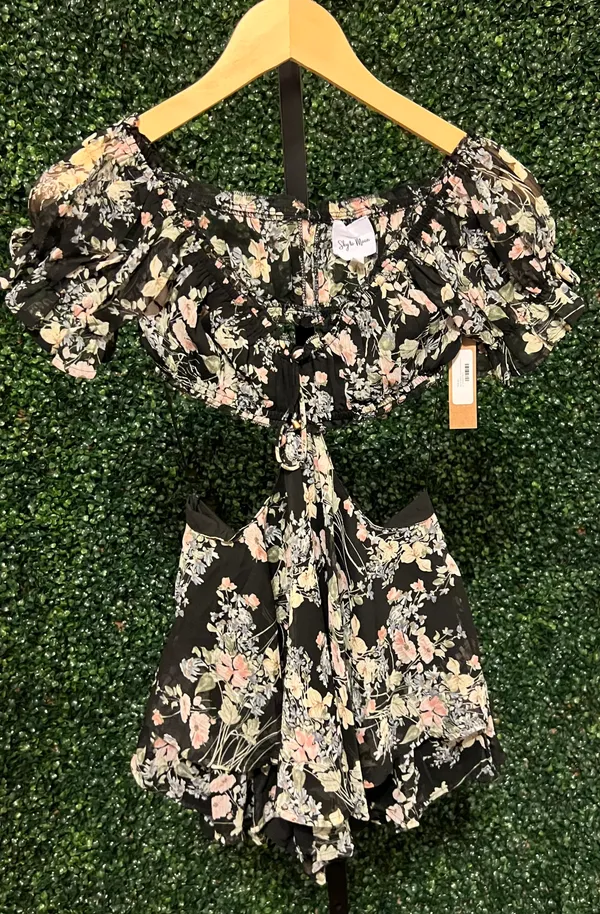 Isabelle’s Cabinet Sky To Moon Floral Cutout Dress - Image 5