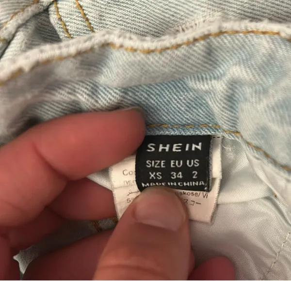 Jean Shorts Shein Blue - Image 3