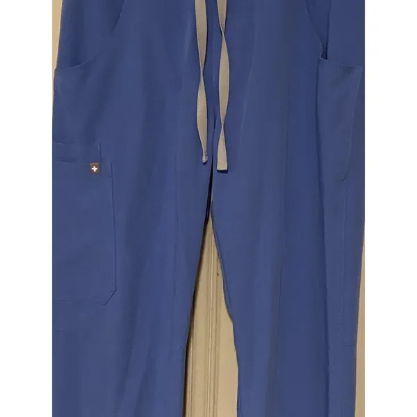 FIGS Scrubs Medical pants Women Small Blue Hospital Technical Collection - Image 7