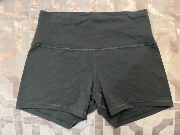 Lululemon Dark Forest HR 4” Shorts - Image 2