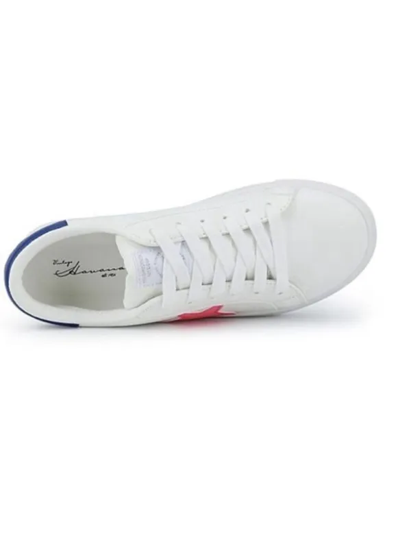 Vintage Havana Heather Size 11 White Low Top Lace-Up Sneakers Extra Laces. New - Image 9