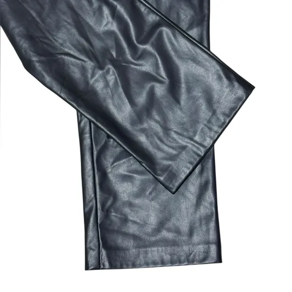 CALVIN KLEIN Faux Leather Ankle Pant 16 Black $109 Retail NWT - Image 8