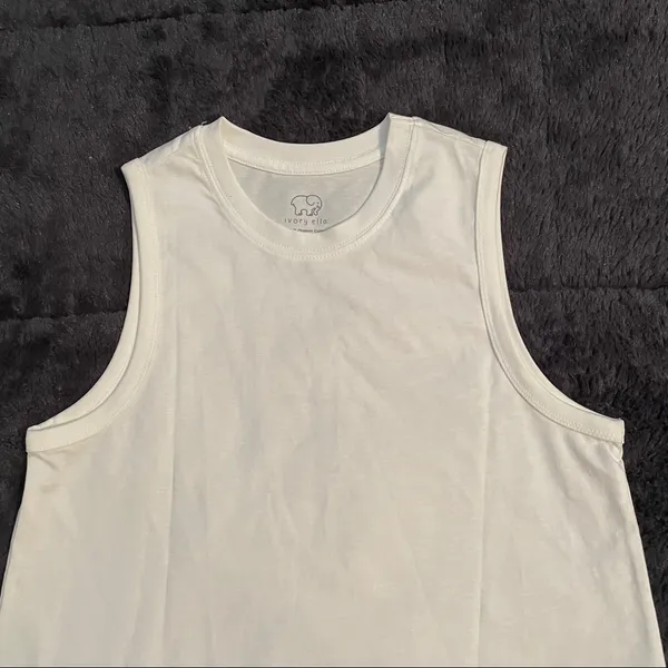 Ivory Ella Tank/ Muscle Shirt - Image 7