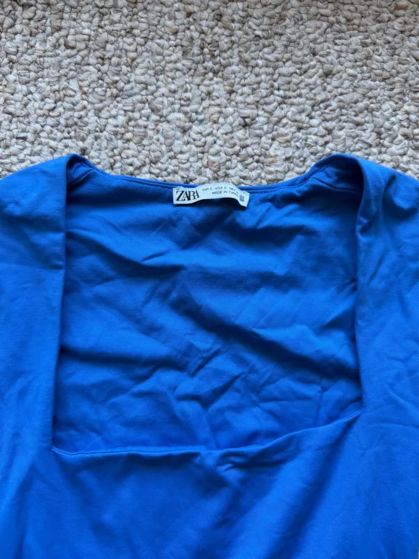 Zara Blue Bodysuit  - Image 3