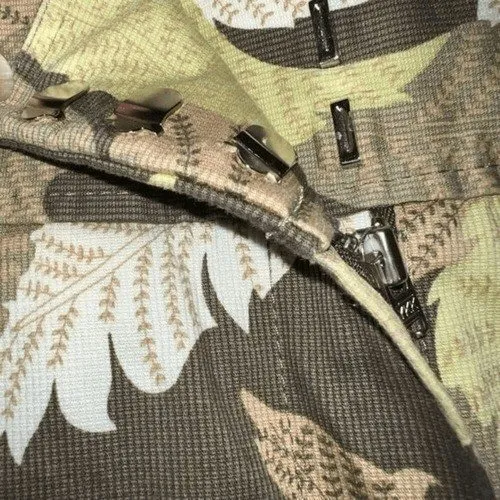 ANN‎ TAYLOR LOFT Tropical Feather Leaf Print Mini Skirt NWOT Size 4 - Image 4