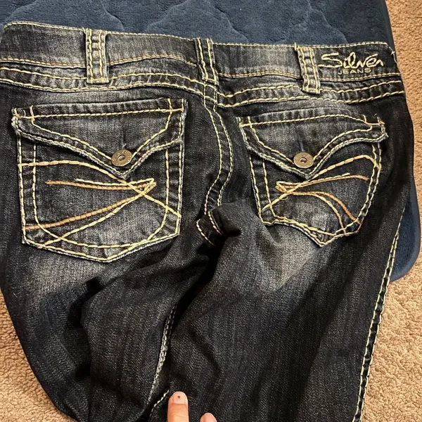 Silver Jeans McKenzie capri‎ jeans 30 - Image 7